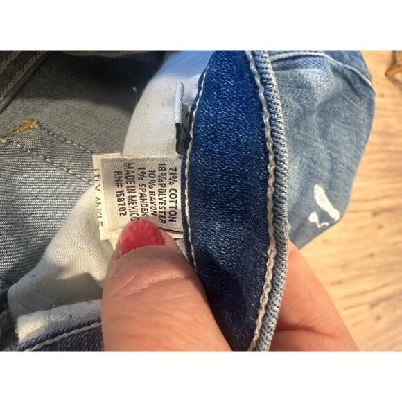 Etica Paint Splatter Jeans size 26 women’s casual pant - Picture 6 of 7